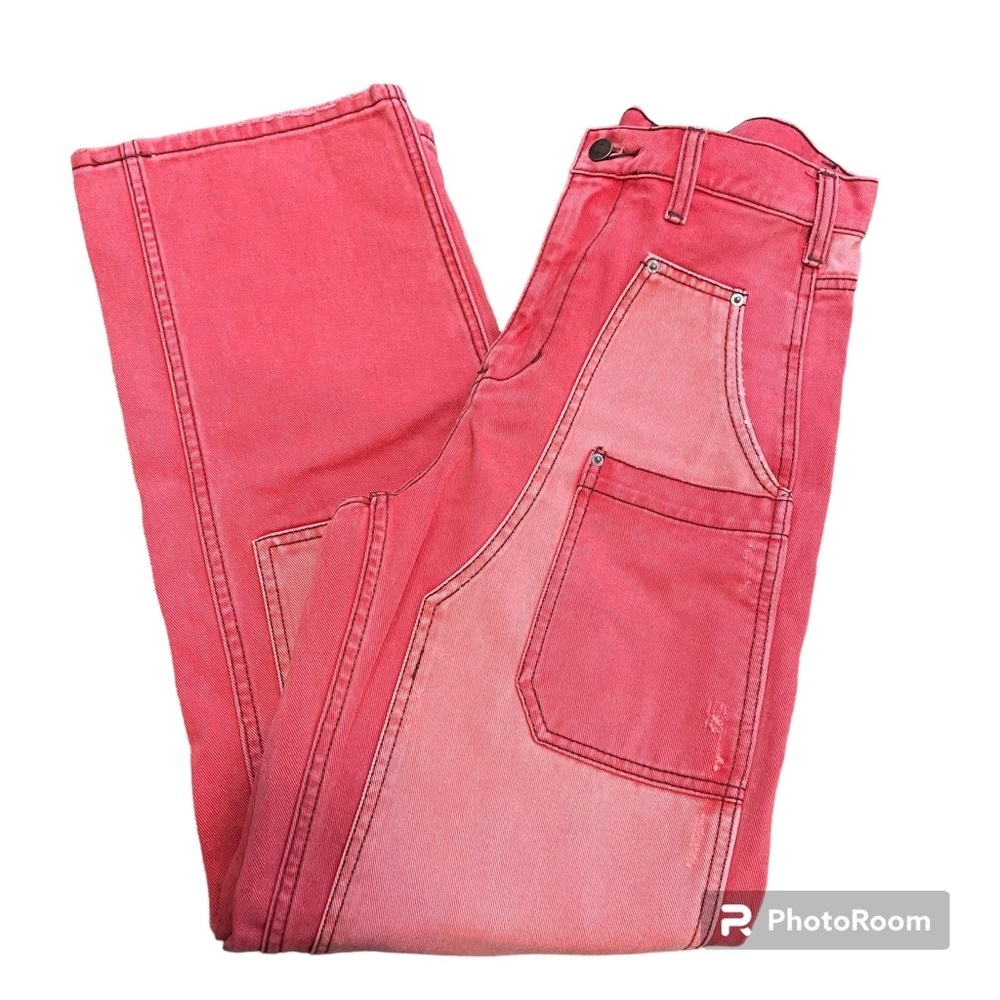 BDG Urban Outfitters Pink Cargo Jeans